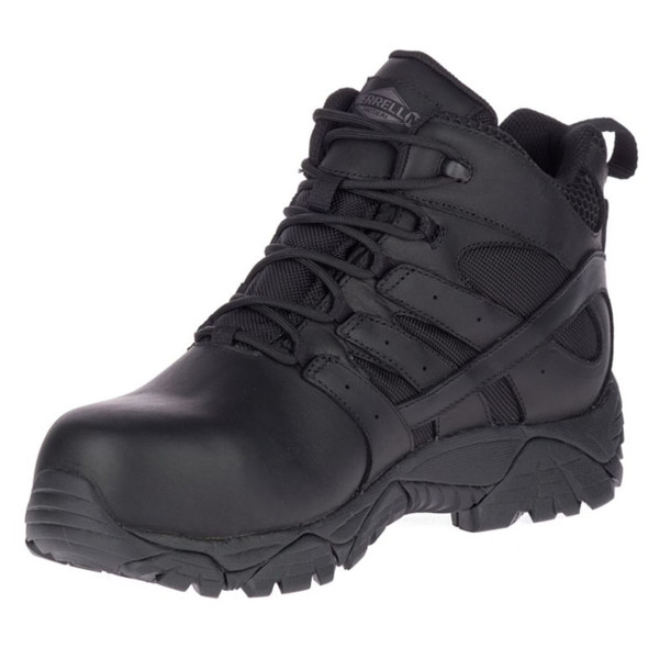 Merrell Men's Moab 2 Mid Tactical Response Waterproof Comp Toe Work Boot