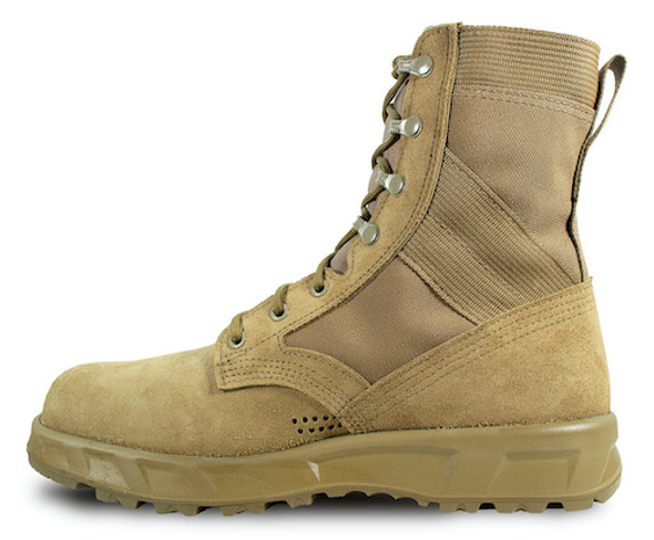 McRae 8389 T2 Ultra Light Hot Weather Steel Toe Combat Boot Coyote