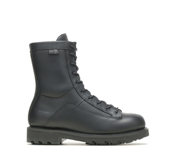 Bates E03136 Black 8"Lace-To-Toe Durashock Side Zip Drygaurd Boots