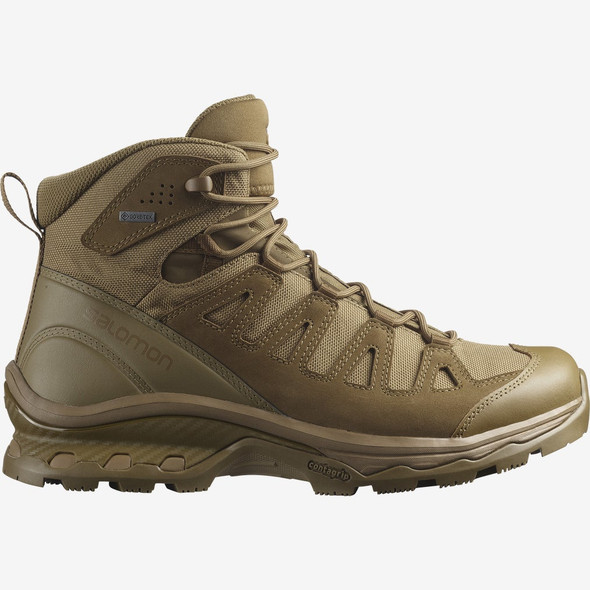 Salomon L41681600 Quest Prime Forces Gore-Tex EN Coyote Brown Tactical Boots