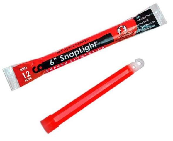 Cyalume / Snaplight  30 Minutes 6" Lightsticks 100/Pack