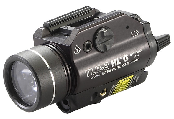 Streamlight TLR-2 HL G Gun Light w/Green Laser 800 Lumens
