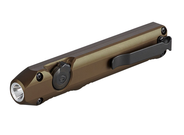 The Wedge is a compact, high-performance EDC light designed for clean pocket carry. It’s outfitted with an intuitive rotating thumb switch that provides tactile control over the constant-on and THRO® (Temporarily Heightened Regulated Output) modes.
Made of rugged anodized aluminum with a waterproof USB-C port, the Wedge balances durability with performance.