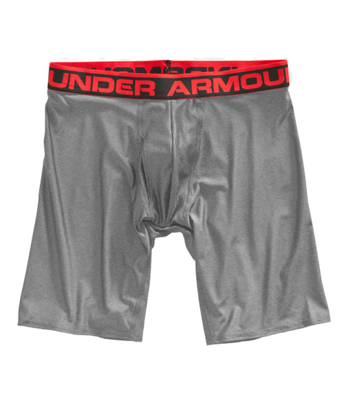 Under Armour Men's Original Series 9 Boxerjock, True Gray Heather