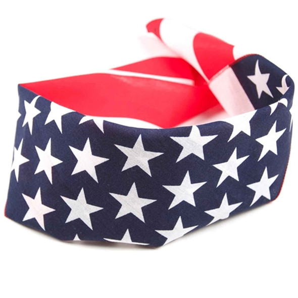 American Flag Bandana 12/Pack