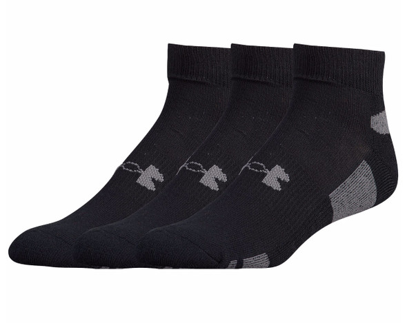 Under Armour Men's HeatGear Low Cut 3-Pack Socks