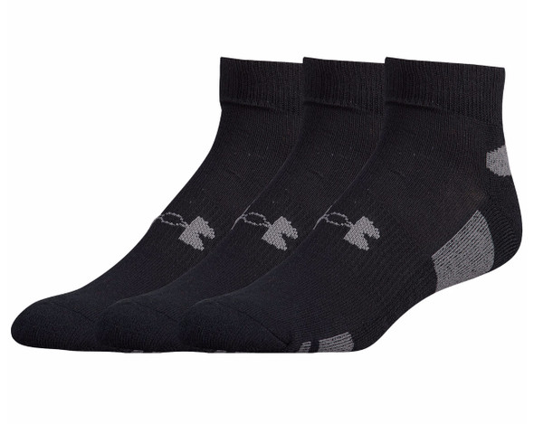 Under Armour Men's HeatGear Low Cut Socks 3Pk