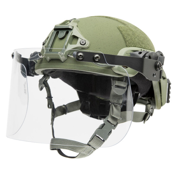 Paulson DK7-H Rail Mount Riot Face Shield