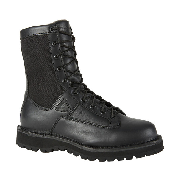 Rocky 2080 Portland Lace-To-Toe Boots BLACK