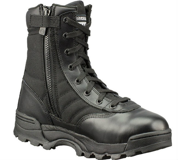 Original SWAT 115201 Classic 9" Side-Zip Men's Black Boots