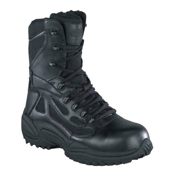 Reebok RB888 Women's 8" Rapid Response SZ Boots, Black