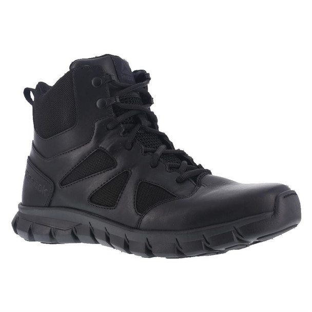 Reebok RB8605 Men's Sublite Cushion 6" Side Zip Tactical Boot