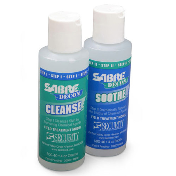 Sabre SD-40 Decon Cleanse and Soothe Kit