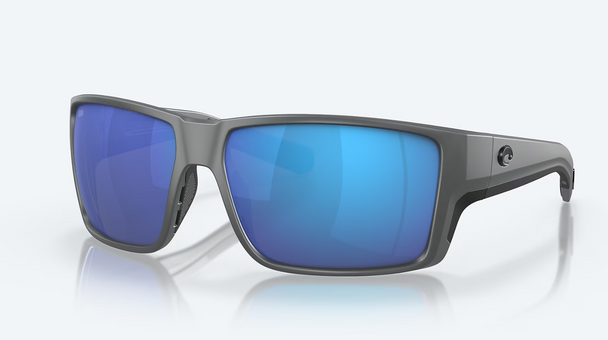 Costa Del Mar Reefton Pro Gray Frame With Blue Mirror Polarized Sunglasses