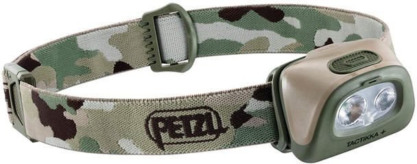 Petzl TACTIKKA+ Headlamp Camo 350 Lumens