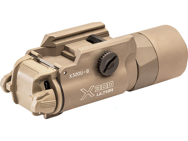 SureFire X300U-B WeaponLight T-Slot Thumbscrew 1000 Lumens TAN