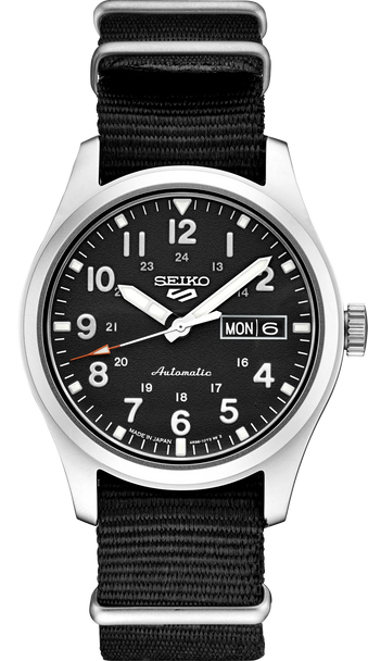 Seiko SRPG37 5 Sports Field/Military Style Watch