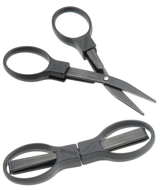 Slip-N-Snip Folding Scissors Black