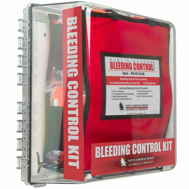 North American Rescue 80-0471 Basic Public Access Bleeding Control Station