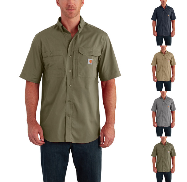 Carhartt Force Ridgefield Solid Short Sleeve Shirt