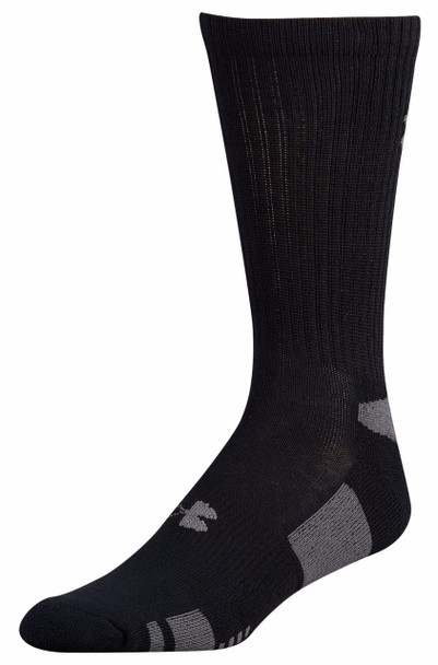 Under Armour Men's HeatGear Crew 3-Pack Socks