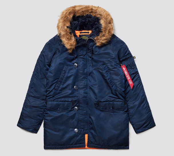 Alpha Industries Men's  N-3B Slim Gen 1 Parka