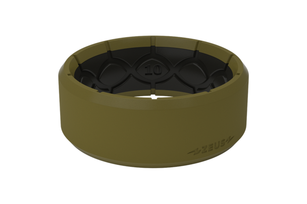 Groove Life Zeus Edge Olive Drab Silicone Ring