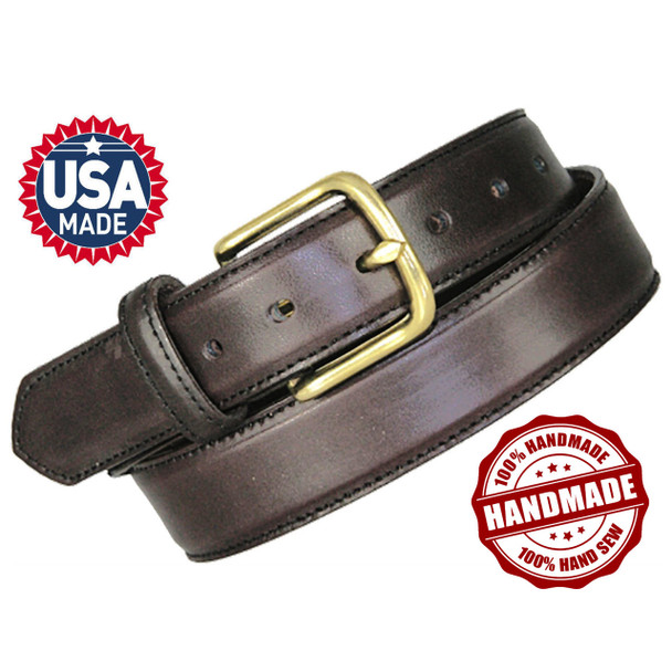 BattleSteel® Triple Layered Leather Gun Belts