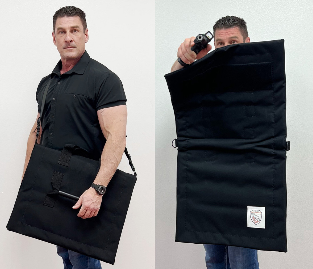 BattleSteel®️ Level 3A+ 20x36 Multi-Mission BattleShield FDE