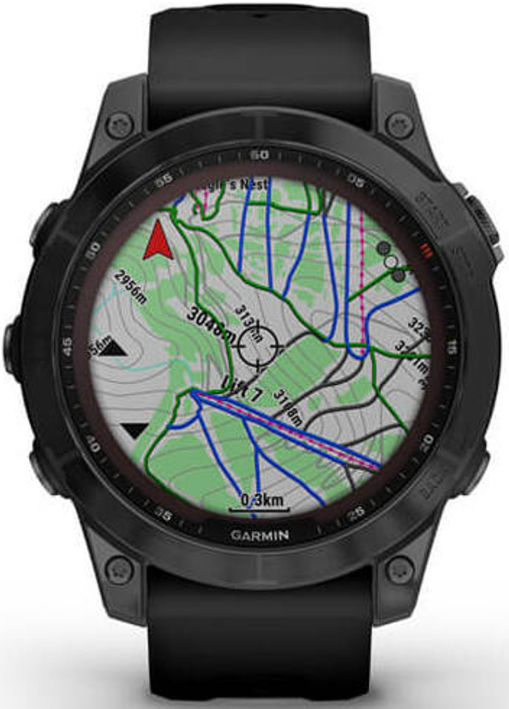 GPS Watch Fēnix 7 Sapphire Solar Edition 47mm by Garmin