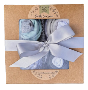 Cupcake Onesie & Sock Set - Set of 4