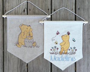 Winnie the Pooh Wall Hanging Banner
