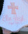 Baptismal/ Baby Dedication Blanket