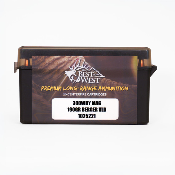 300 WBY MAG | 190gr Berger VLD