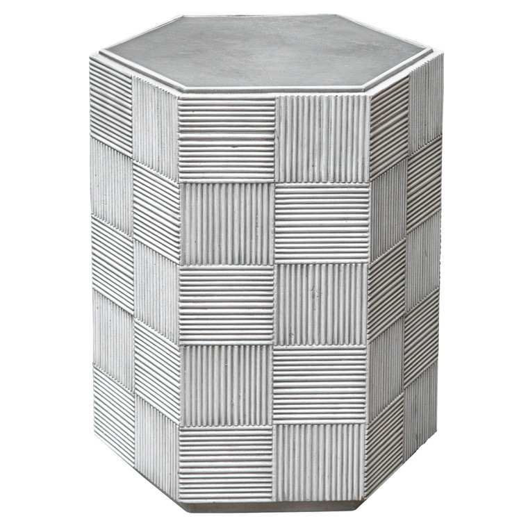 Silo Hexagonal Accent Table