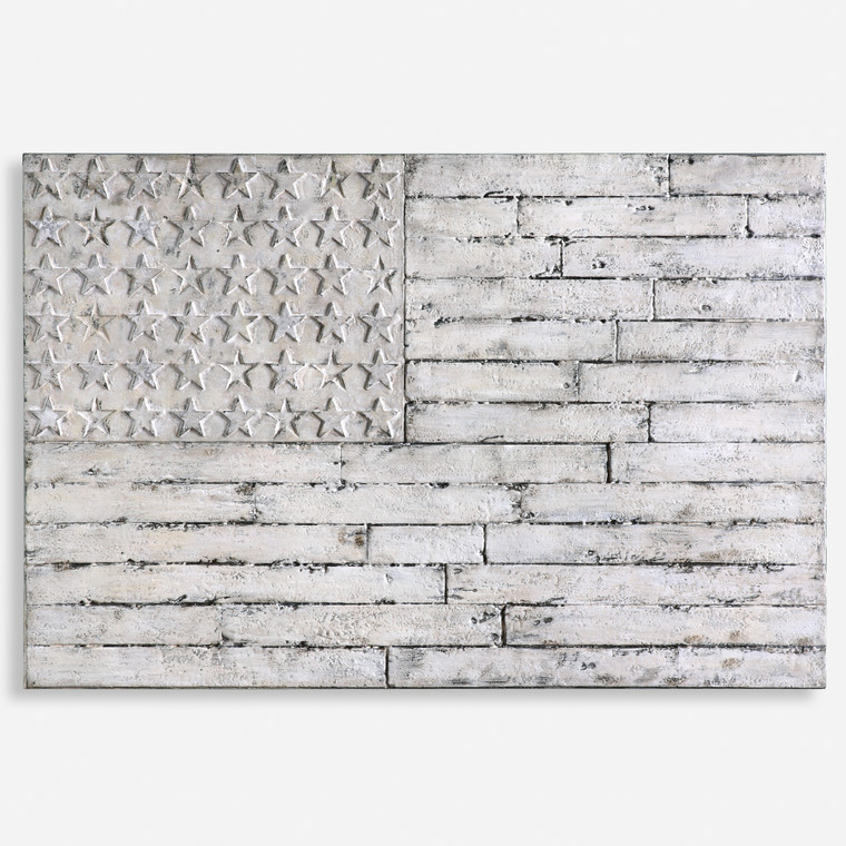 Blanco American Wall Art