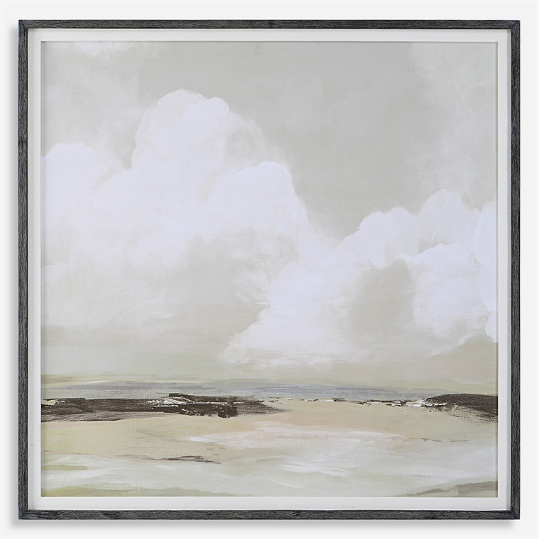 Soft Clouds Framed Print