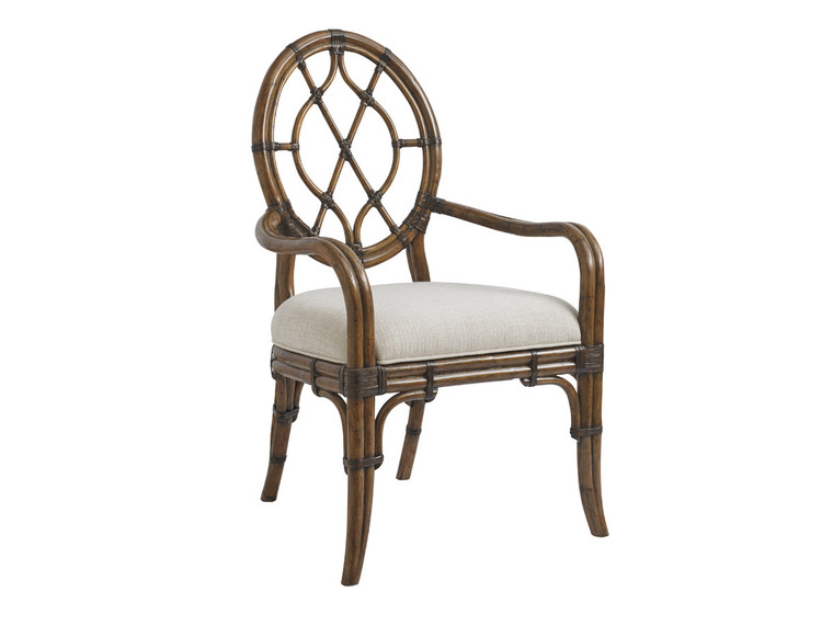 Cedar Key Oval Back Arm Chair | Style 1