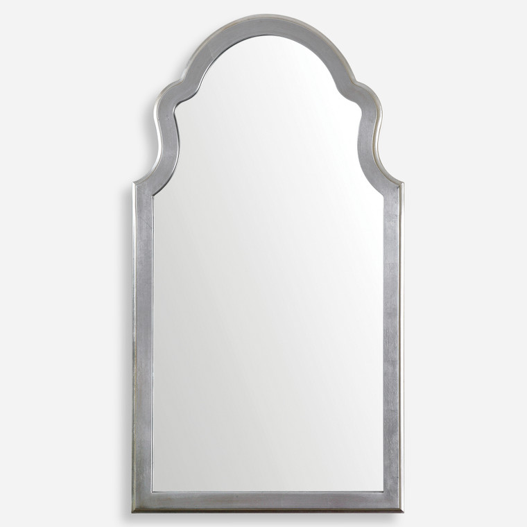 Brayden Arched Silver Mirror