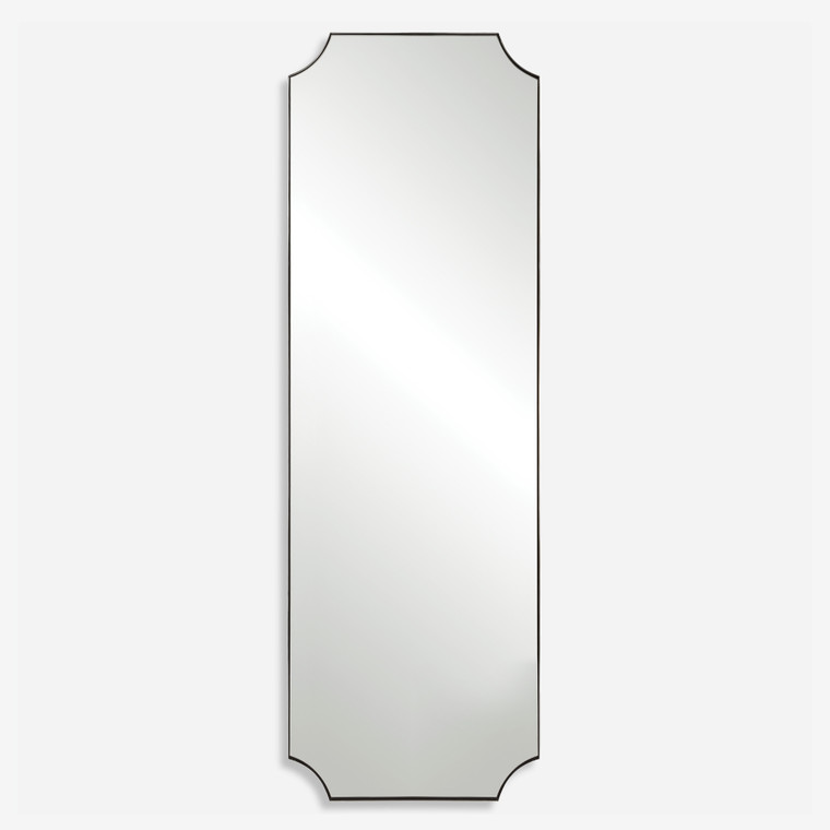 Lennox Tall Mirror, Nickel