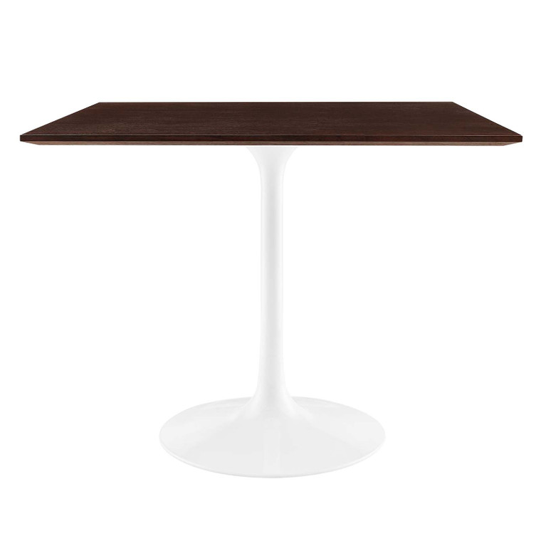 Lippa 36" Square Dining Table | White Cherry Walnut