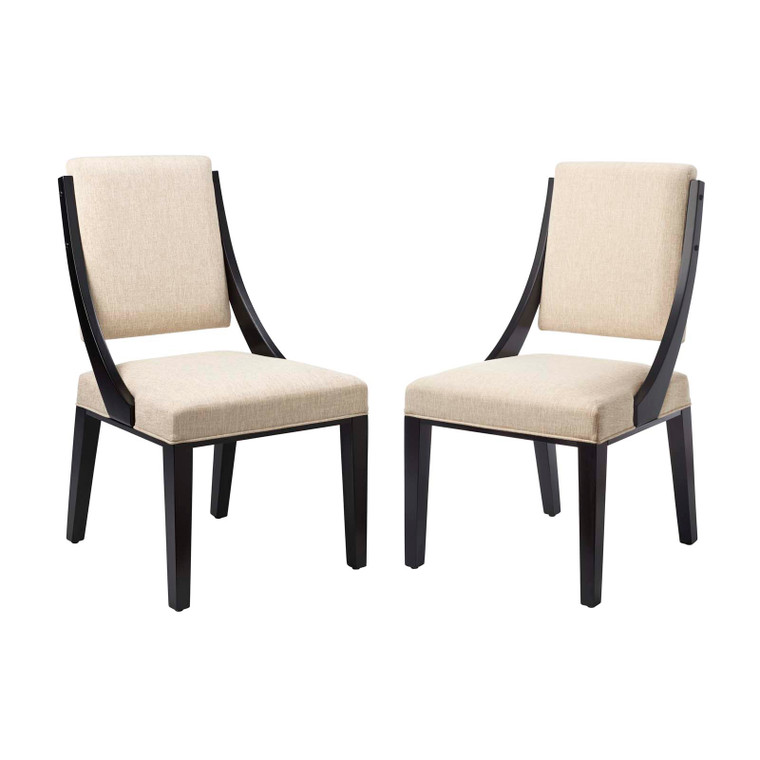 Cambridge Upholstered Fabric Dining Chairs - Set of 2