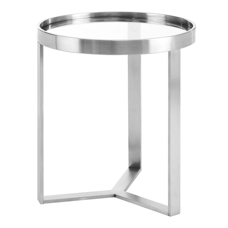 Relay Side Table | Silver