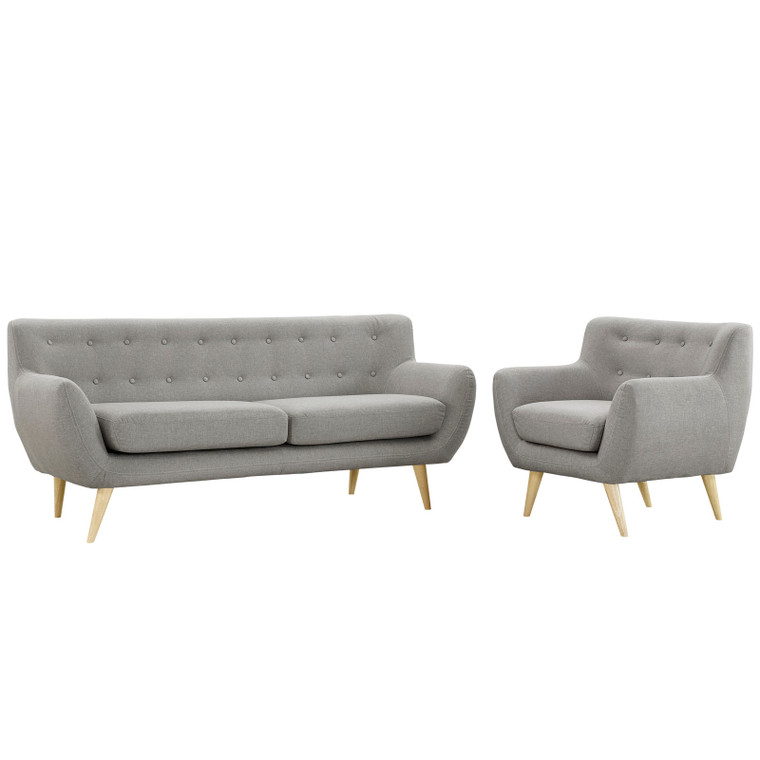 Remark 2 Piece Living Room Set | Armchair + Sofa