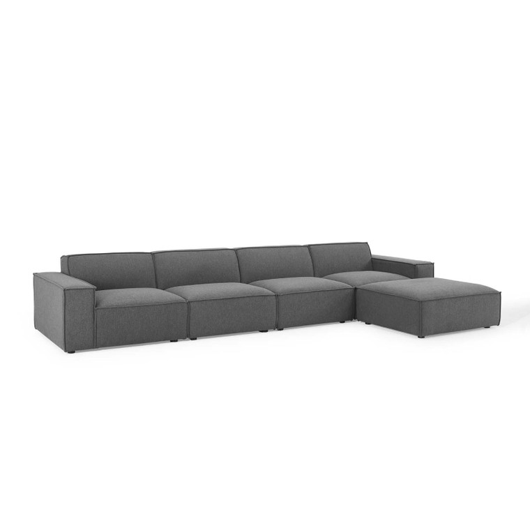 Restore 5-Piece Sectional Sofa | Ottoman + Armless Chairs + Left/Right Arm Chairs