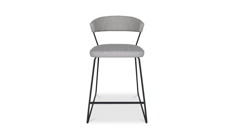 Adria Counter Stool | Grey