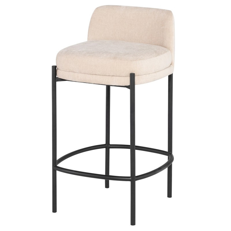 Inna Counter Stool With Backrest