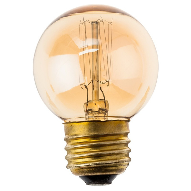 T45 12 Anchors 40W E Light Bulb | Gold