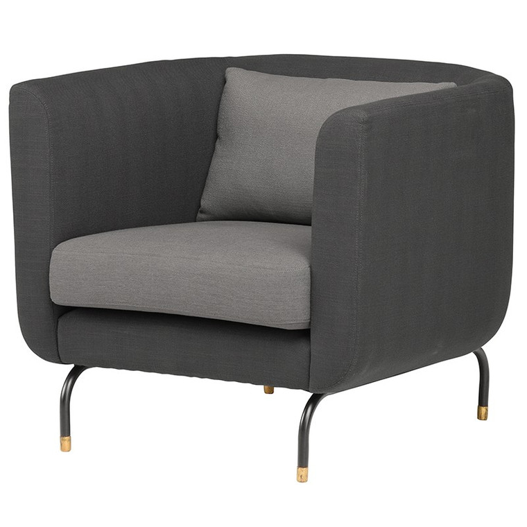 Gabriel Occasional Chair | Charcoal Grey