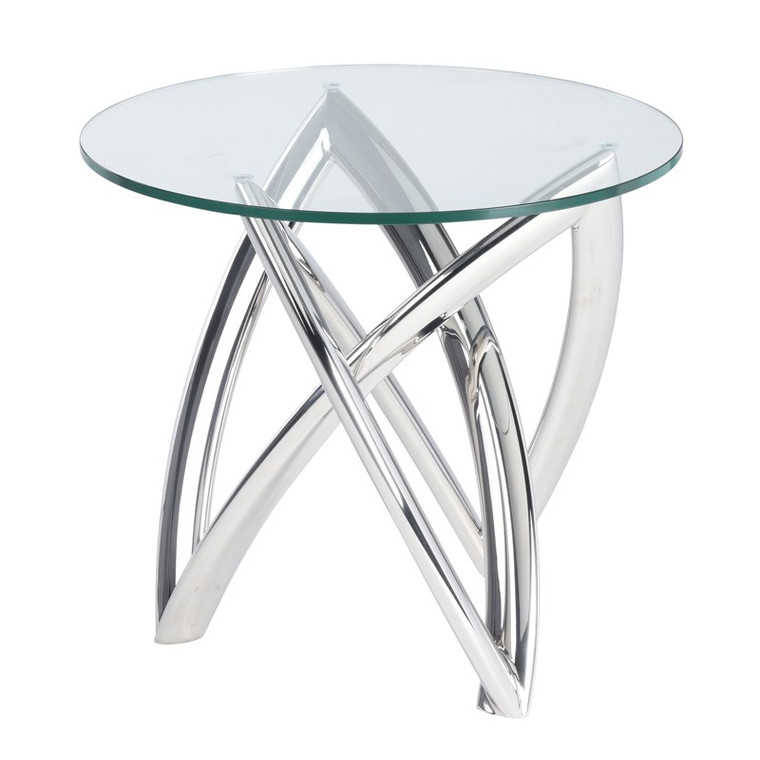 Martina Side Table | Silver